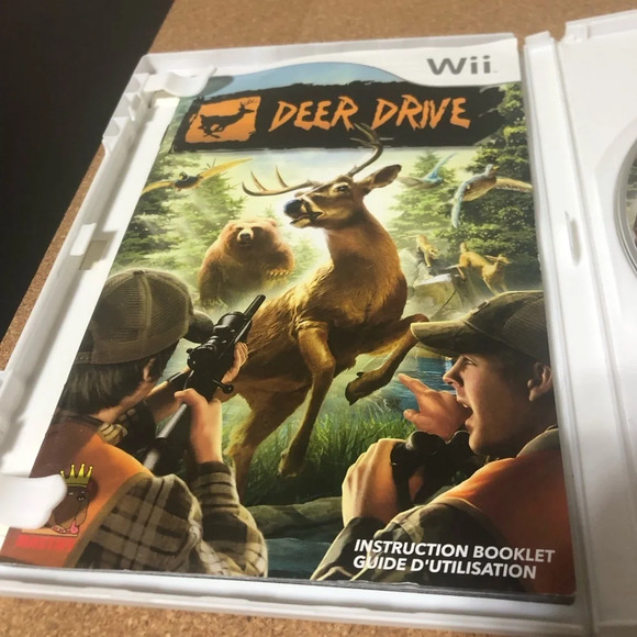 5/$25 Wii Deer Drive 2007  Disc Case Instruction Booklet Used Tested Works - Picture 5 of 5